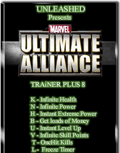 漫画英雄终极联盟八项修改器 v3.4 漫画英雄终极联盟八项修改器 v3.4