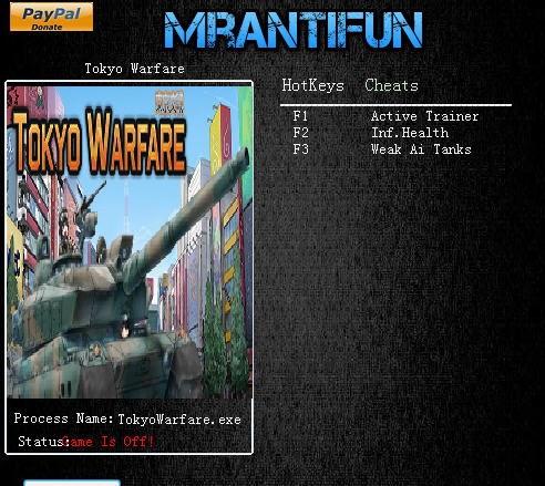 东京交战两项修改器 v3.6 东京交战两项修改器 v3.6