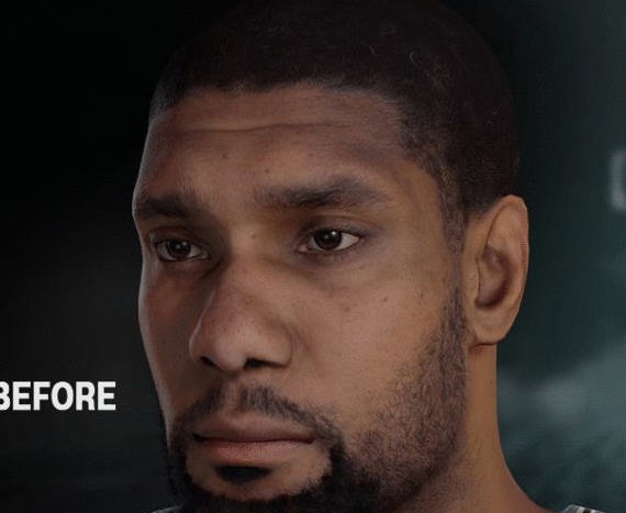 NBA2K16蒂姆邓肯逼真级面补 v2.7 NBA2K16蒂姆邓肯逼真级面补 v2.7