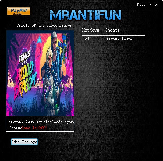 特技摩托血龙计时停止修改器 v3.7 特技摩托血龙计时停止修改器 v3.7