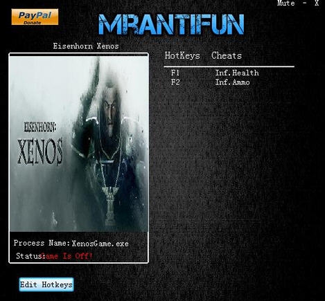 艾森霍恩异形审判官两项修改器 v3.5 艾森霍恩异形审判官两项修改器 v3.5