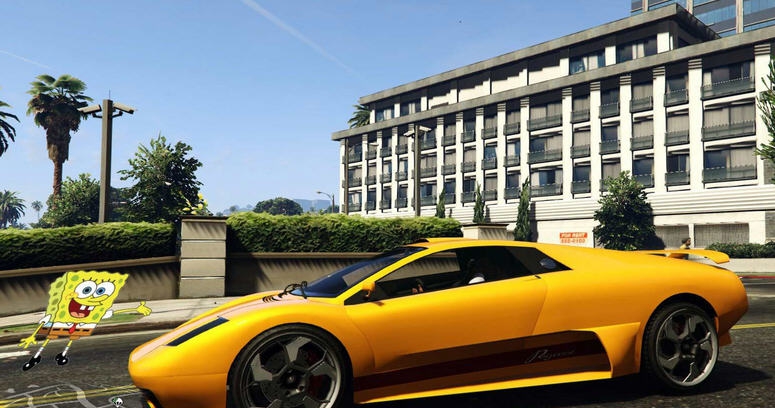 GTA5海绵宝宝MOD v2.7 GTA5海绵宝宝MOD v2.7