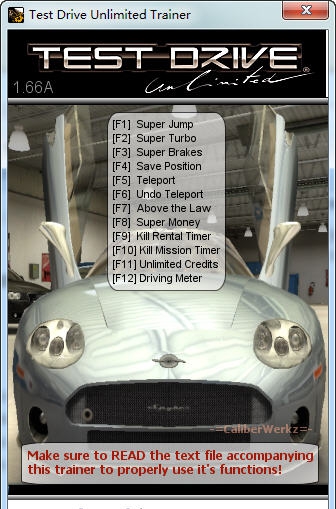 无限试驾1.66修改器 v3.8 无限试驾1.66修改器 v3.8