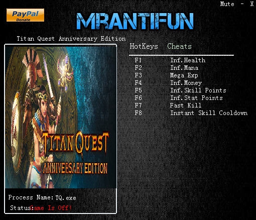 泰坦之旅年度版八项修改器 v3.7 泰坦之旅年度版八项修改器 v3.7