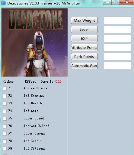 死亡星球十八项修改器 v3.4 死亡星球十八项修改器 v3.4