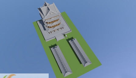 我的世界中式建筑飞云楼MOD v2.5