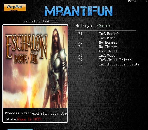 地牢第三章八项修改器 v3.5 地牢第三章八项修改器 v3.5
