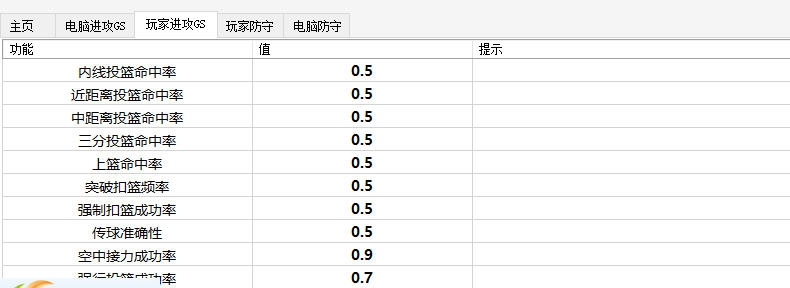 NBA2K17五十二项GS修改器 v3.7 NBA2K17五十二项GS修改器 v3.7