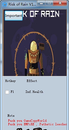 雨中冒险修改器 v3.6 雨中冒险修改器 v3.6