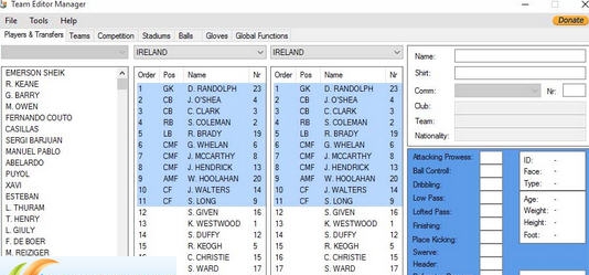 实况足球2017球队编辑管理工具 v3.5 实况足球2017球队编辑管理工具 v3.5