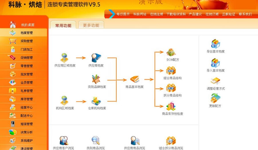 科脉烘焙专卖管理软件 v9.9 科脉烘焙专卖管理软件 v9.9