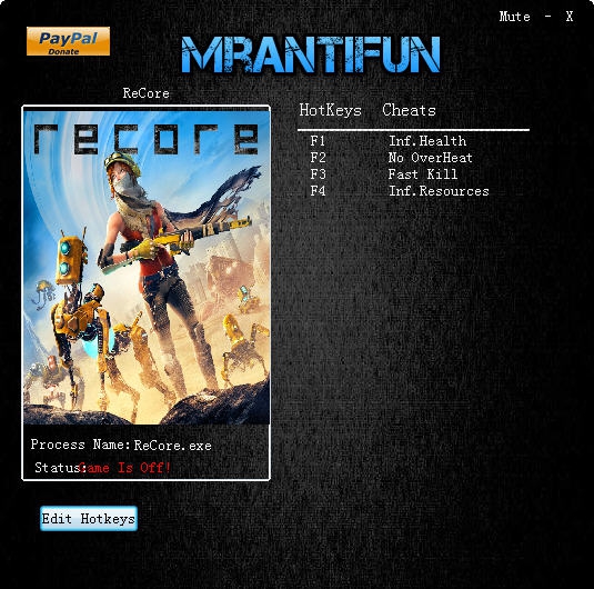 再生核心四项修改器 v3.4 再生核心四项修改器 v3.4