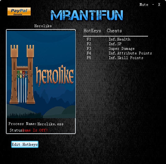 如英雄一般五项修改器 v3.5 如英雄一般五项修改器 v3.5