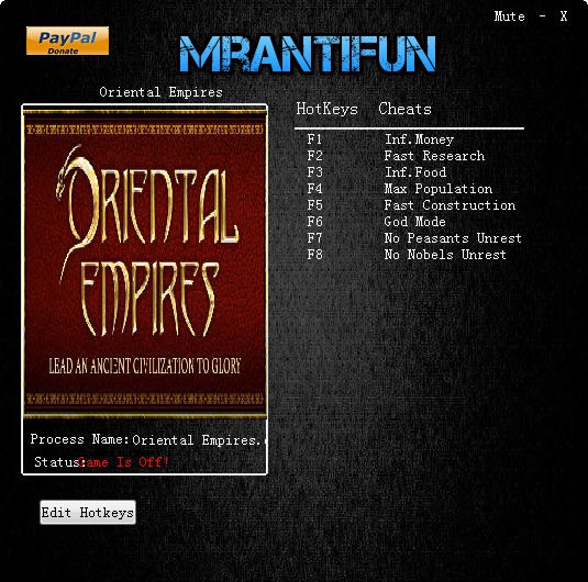 大厦管理者八项修改器 v3.3 大厦管理者八项修改器 v3.3