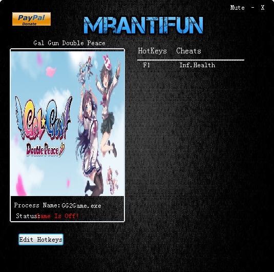 少女射击VV无限生命修改器 v3.7 少女射击VV无限生命修改器 v3.7