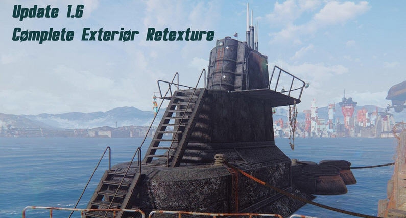 辐射4玩家住宅不屈号潜艇MOD v2.5 辐射4玩家住宅不屈号潜艇MOD v2.5