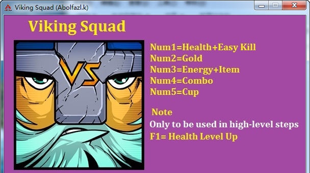 维京小队五项修改器 v3.4 维京小队五项修改器 v3.4