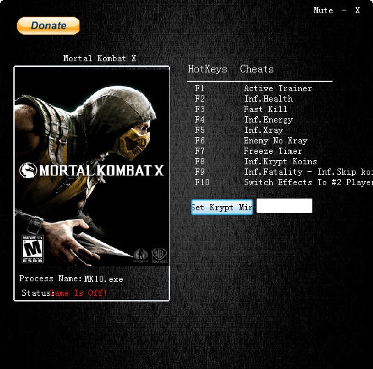 真人快打XL九项修改器 v3.5 真人快打XL九项修改器 v3.5
