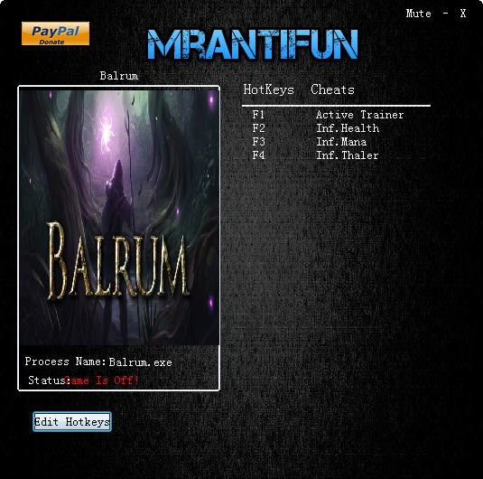 Balrum三项修改器 v3.3 Balrum三项修改器 v3.3