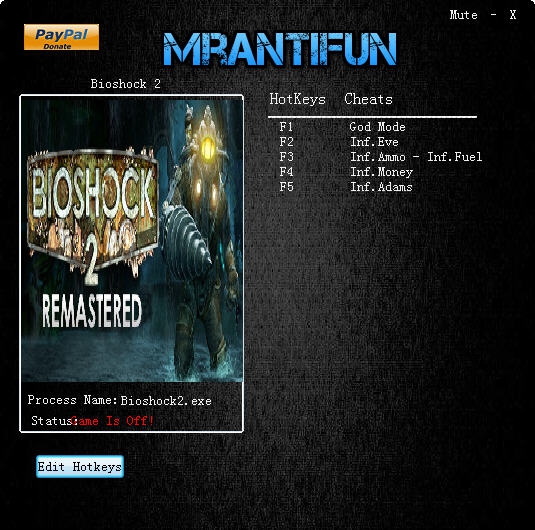 生化奇兵2重制版五项修改器 v1.0.12329 生化奇兵2重制版五项修改器 v1.0.12329