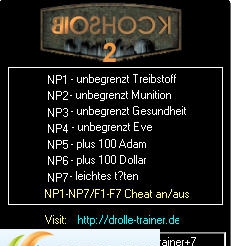 生化奇兵2重制版七项修改器 v3.5 生化奇兵2重制版七项修改器 v3.5