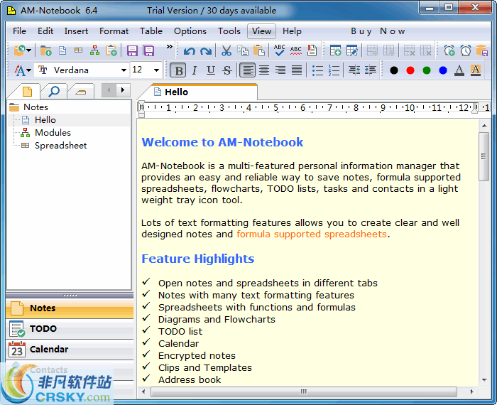 AM-Notebook v6.5.9 AM-Notebook v6.5.9