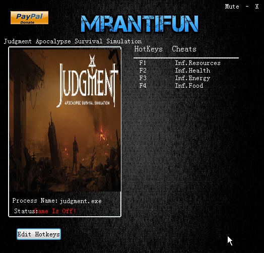 判断启示生存模拟四项修改器 v1.0.3972 判断启示生存模拟四项修改器 v1.0.3972