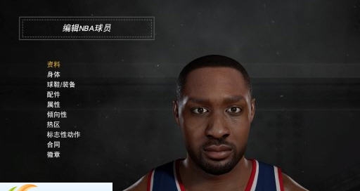 NBA2K17阿里纳斯精致面补 v2.5 NBA2K17阿里纳斯精致面补 v2.5