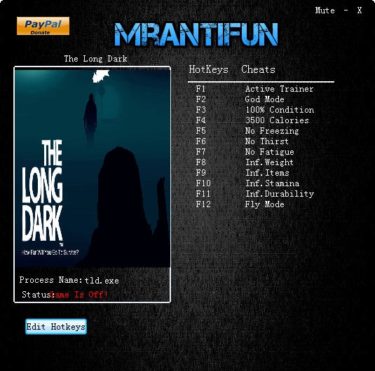 漫漫长夜十一项修改器 v0.393