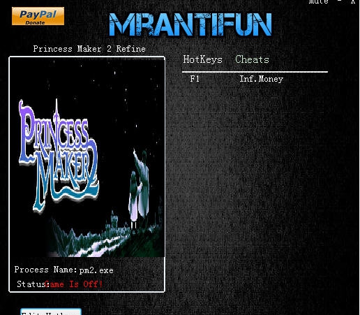 美少女梦工厂2重制版无限金钱修改器 v2.11 美少女梦工厂2重制版无限金钱修改器 v2.11