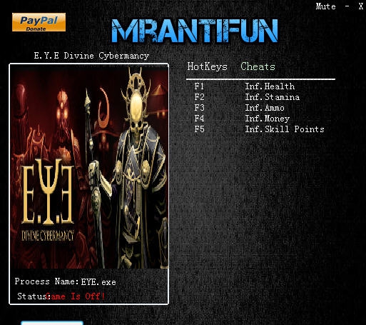 黑客战队异度神兆五项修改器 v3.5 黑客战队异度神兆五项修改器 v3.5