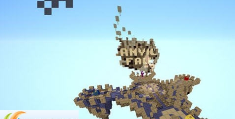 我的世界1.10.2铁砧瀑布跑酷地图 v2.4 我的世界1.10.2铁砧瀑布跑酷地图 v2.4