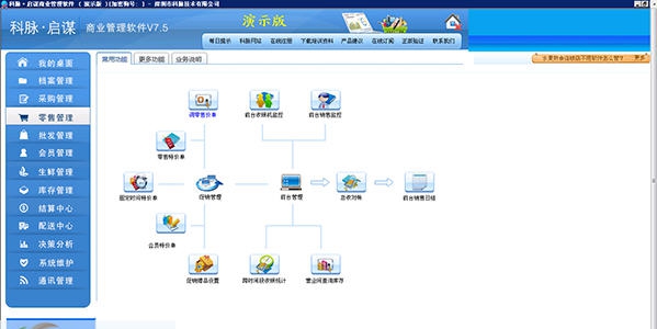 科脉便利店收银软件 v11