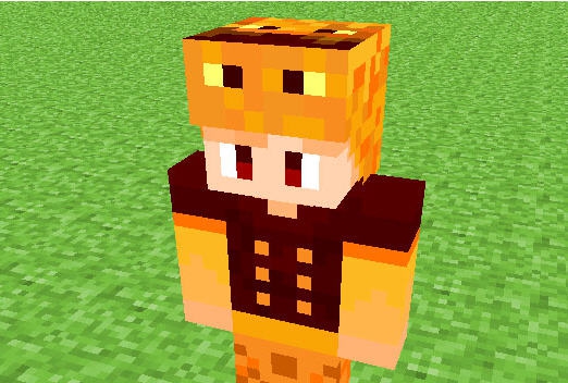 我的世界烈焰人少年皮肤 v2.3 我的世界烈焰人少年皮肤 v2.3