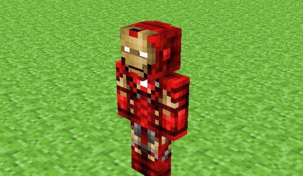 我的世界钢铁侠皮肤 v2.7 我的世界钢铁侠皮肤 v2.7