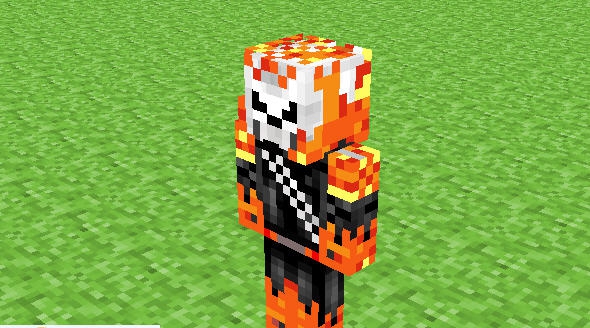 我的世界恶灵骑士皮肤 v2.4 我的世界恶灵骑士皮肤 v2.4