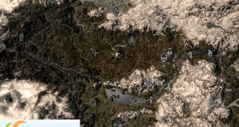 上古卷轴5天际重制版地图路线MOD v2.6 上古卷轴5天际重制版地图路线MOD v2.6