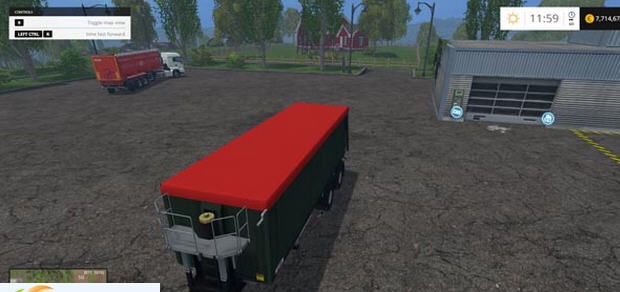 模拟农场15拖厢MOD v2.4 模拟农场15拖厢MOD v2.4