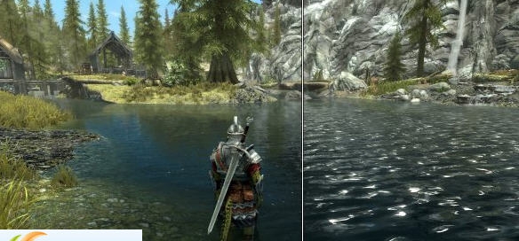 上古卷轴5天际重制版真实的水MOD v2.7 上古卷轴5天际重制版真实的水MOD v2.7