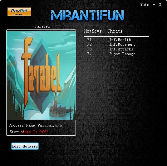 法拉贝尔四项修改器 v3.3 法拉贝尔四项修改器 v3.3