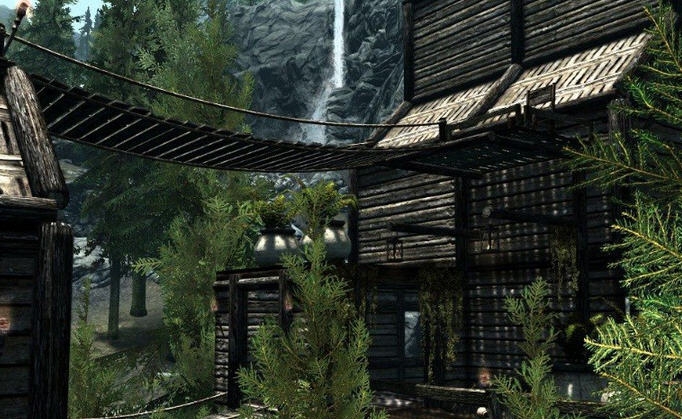 上古卷轴5天际重制版森林小屋MOD v2.3 上古卷轴5天际重制版森林小屋MOD v2.3