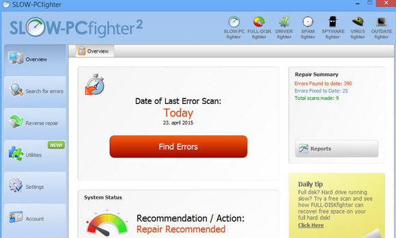 SLOW PCfighter(注册表清理工具) v1.6.18 SLOW PCfighter(注册表清理工具) v1.6.18