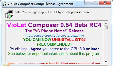 VioLet Composer v0.8 VioLet Composer v0.8