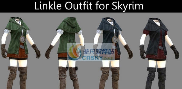 上古卷轴5天际重制版塞尔达无双林克套装MOD v2.6 上古卷轴5天际重制版塞尔达无双林克套装MOD v2.6