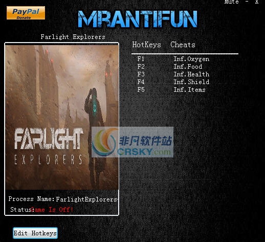 繁星探险家五项修改器 v3.4 繁星探险家五项修改器 v3.4