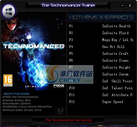 机械巫师十二项修改器 v3.4 机械巫师十二项修改器 v3.4