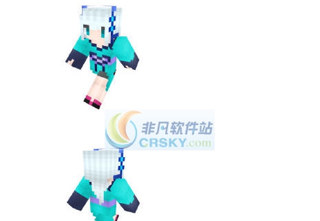 我的世界式神青行灯皮肤 v2.7 我的世界式神青行灯皮肤 v2.7
