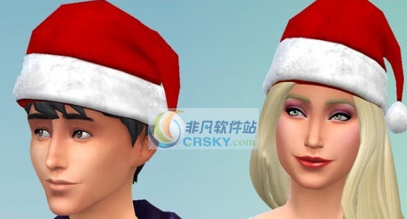 模拟人生4圣诞帽子MOD v2.5 模拟人生4圣诞帽子MOD v2.5