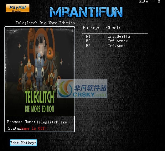 电子脉冲易死版三项修改器 v3.3