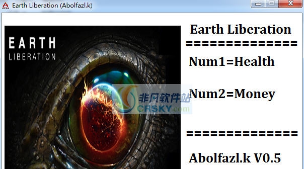 地球解放两项修改器 v3.4 地球解放两项修改器 v3.4